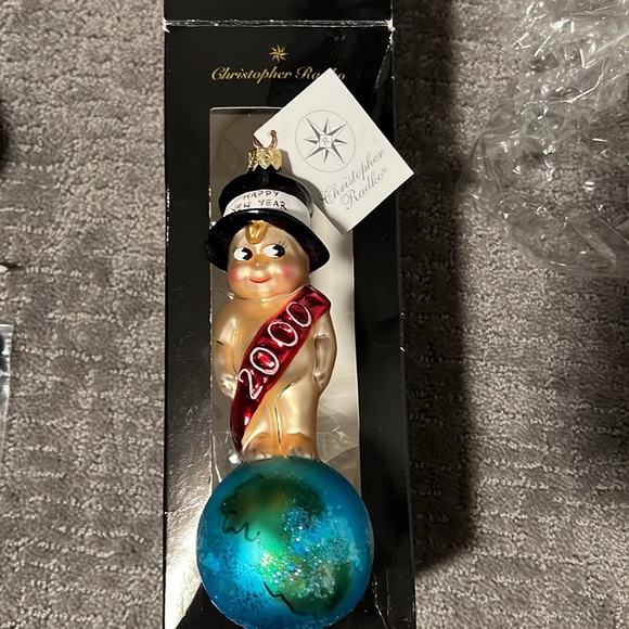 NIB Christopher Radko “Millennium Munchkin” 2000 Y2K collectors ornament! - Picture 1 of 7